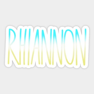 Rhiannon Beach Colors Sticker